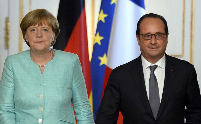Angela Merkel, Francois Hollande Seek Unified European Response to Migrant Crisis