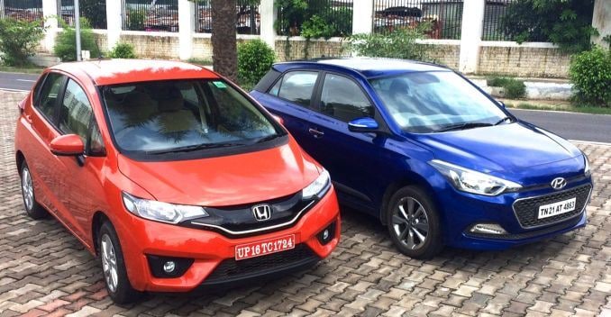 Honda Jazz vs Hyundai i20