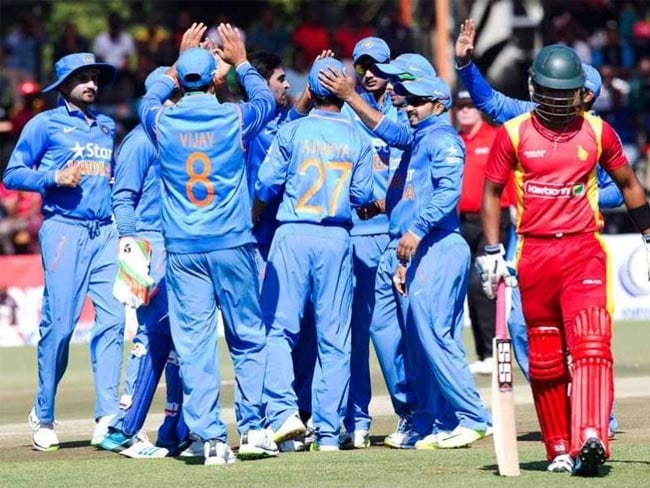 जिम्बाब्वे ने भी पिलाया पानी, कांटे के मुकाबले में चार रनों से जीता भारत
