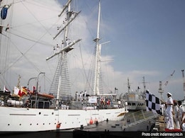 Indian Navy's Vessel to Compete in Annual Race in Europe Indian Navy's Vessel to Compete in Annual Race in Europe
