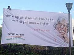 Amid Controversy Over Ads, AAP Government's New Posters Feature President Kalam