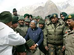 When President APJ Abdul Kalam Visited Jawans at Siachen