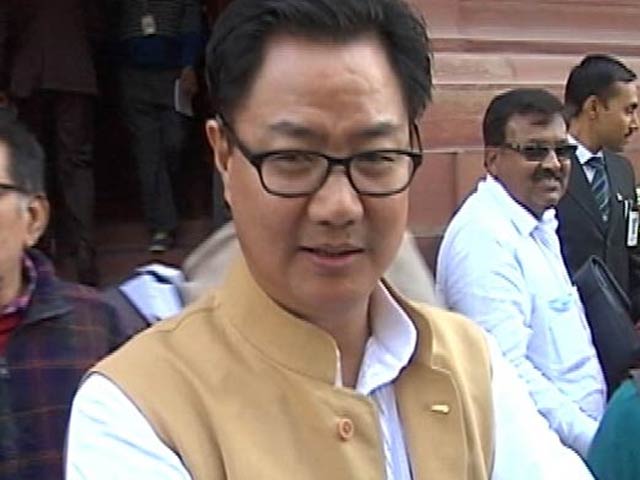 We Are Closely Monitoring Islamic State Related Activities: Kiren Rijiju