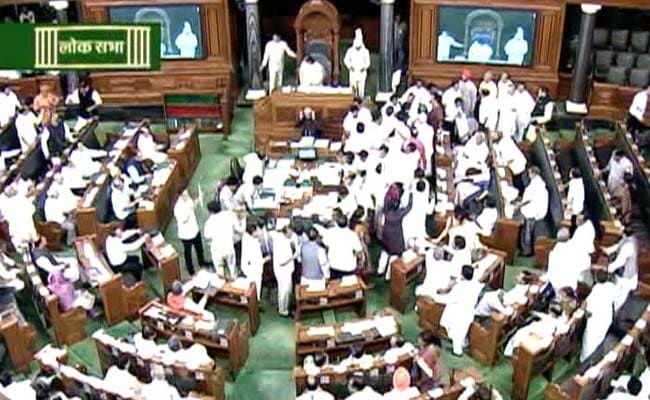 Lok Sabha Adjourned Till Monday After Ruckus