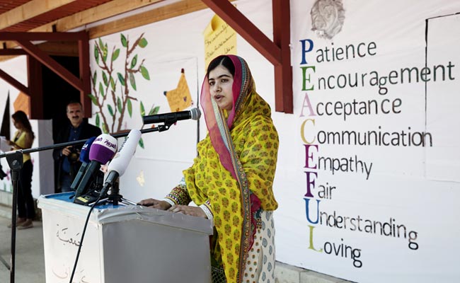 Nobel Winner Malala Opens School for Syrian Refugees