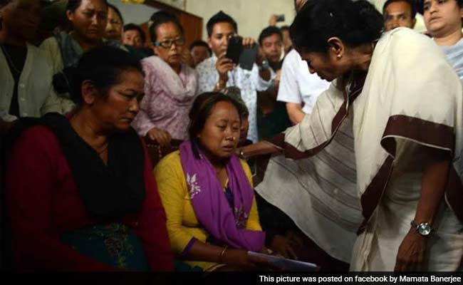 West Bengal Chief Minister Mamata Banerjee Visits Landslide-Affected Areas