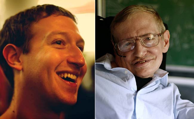 Stephen Hawking Pops In For Mark Zuckerberg's Facebook Q&A