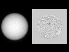 Curiosity Mars Rover Clicks Rare Sunspots