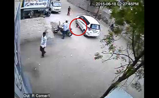 Caught on Camera: 3-Year-Old Gets Run Over by Car and Survives