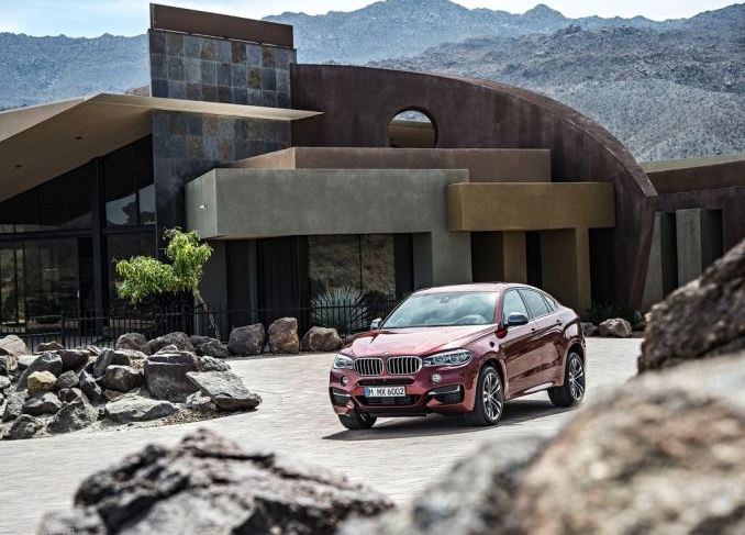 New BMW X6 Front Angle