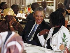 Barack Obama Dines With Kenyan Family After Arriving in Father's Homeland