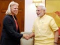 IBM CEO Ginni Rometty Calls on PM Modi