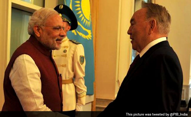 PM Narendra Modi Holds Talks With Kazakhstan President