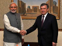 पीएम मोदी उज्बेकिस्‍तान पहुंचे, हुआ जोरदार स्‍वागत