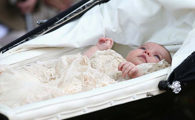 Britain's Princess Charlotte Christened in Intimate Ceremony