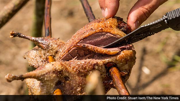 Campfire Cooking: Roasts on a Stick