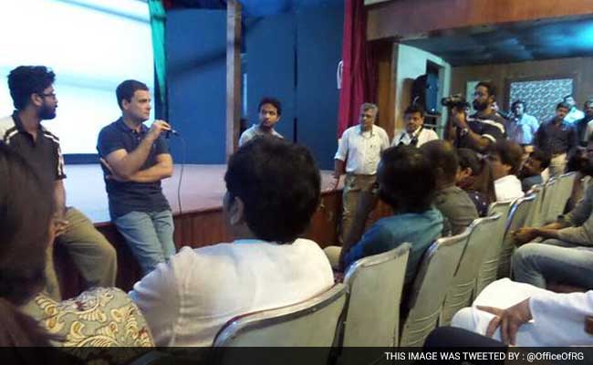 Rahul Gandhi's Pep Talk to Protesting FTII Students: Highlights
