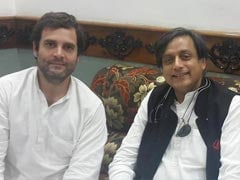 Shashi Tharoor's Chats With Rahul Gandhi in Parliament Spark Buzz