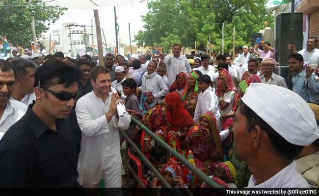 Rahul Gandhi Holds Padyatra in Rajasthan in Build-up to Monsoon Session