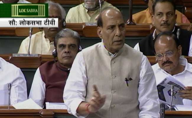 Hafiz Saeed Congratulated Congress Government on 'Hindu Terror': Rajnath Singh