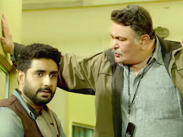 Rishi Kapoor and Abhishek Bachchan Are at Daggers Drawn in All Is Well Trailer
