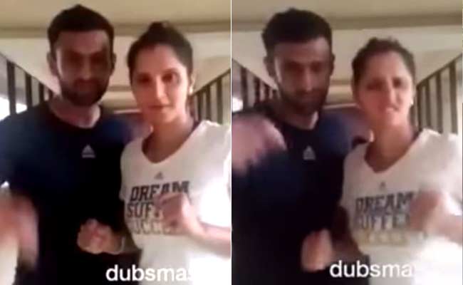 Your Monday Needs This Sania Mirza Dubsmash With Husband Shoaib Malik