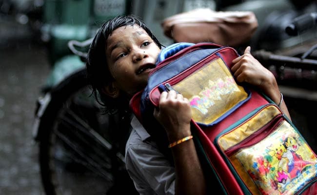 You Think Your Kid's School Backpack Is Heavy? See What's Going On In India!  | KPBS Public Media