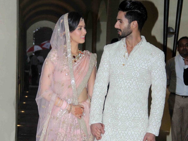 Shahid Kapoor Marries Mira. Bollywood Wishes 'A World of Happiness'