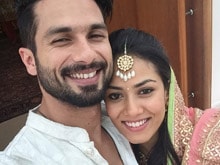 'Hitched': Shahid Kapoor Tweets a Selfie With New Bride Mira
