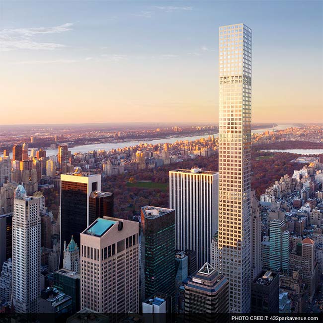 New Generation of Skinny Skyscrapers Alters New York Skyline