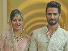 In Videos, an Inside Look at Shahid Kapoor's Sangeet, Wedding and After-Party