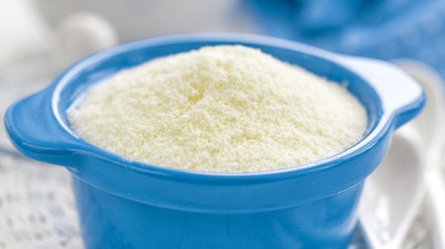 spoonful milk powder