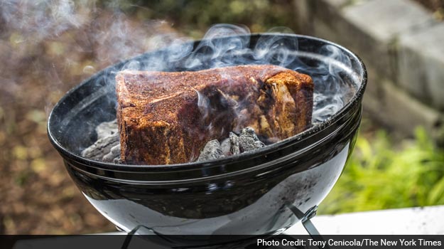 For a Better Steak, Cook Directly on Charcoal