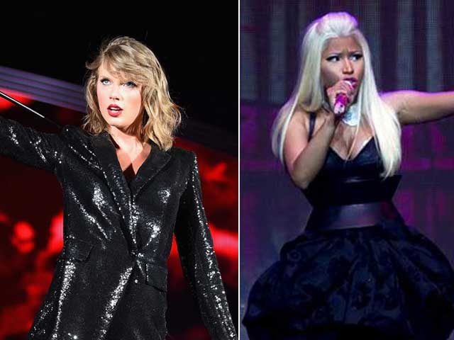 Taylor Swift vs Nicki Minaj in Tweet Exchange on VMAs