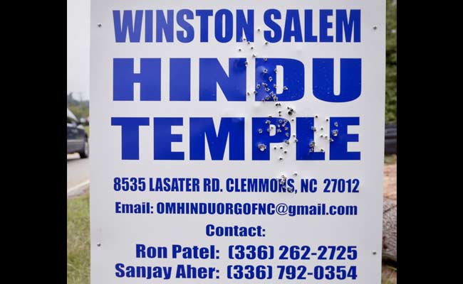 Temple Sign in North Carolina Hit With Over 60 Shotgun Blasts