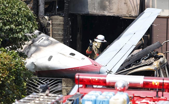 Small Plane Crashes Into Tokyo Residential Area