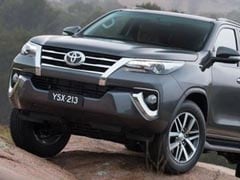 2016 Toyota Fortuner Imported to India For R&D