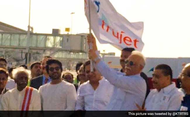 TruJet's Maiden Flight Takes Off from Hyderabad to Tirupati