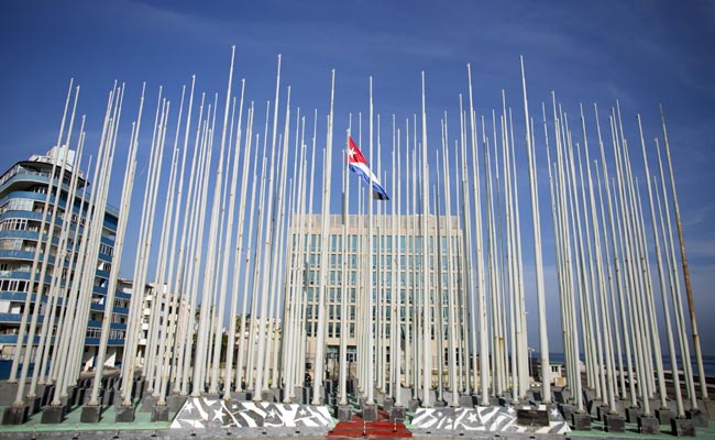 Cuba Flag Raised at US State Department as Diplomatic Ties Resume