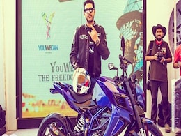 Yuvraj Singh's YouWeCan X-12 Custom Bike to Be Auctioned Yuvraj Singh's YouWeCan X-12 Custom Bike to Be Auctioned