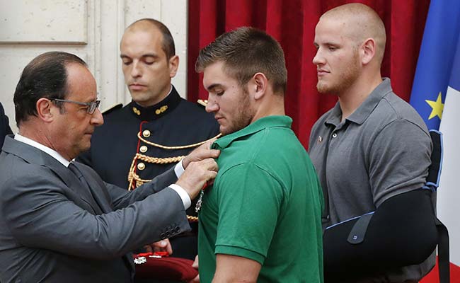National Guardsman Who Helped Thwart Attack on French Train to Get Medal