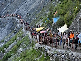 अमरनाथ यात्रा : कड़ी सुरक्षा के बीच जम्मू से 1,871 तीर्थयात्रियों का दूसरा जत्था रवाना अमरनाथ यात्रा : कड़ी सुरक्षा के बीच जम्मू से 1,871 तीर्थयात्रियों का दूसरा जत्था रवाना