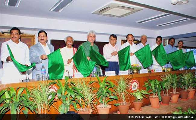 Tri-Weekly Train Connecting Andhra Pradesh to Delhi Flagged Off