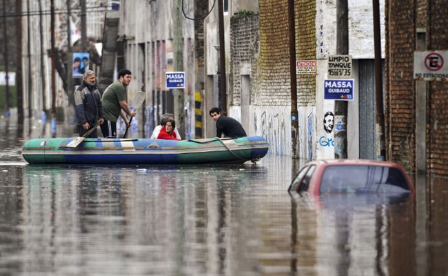 Flooding Sparks Evacuation of Thousands in Argentina