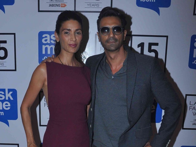 This is Arjun Rampal and Mehr Jesia's Answer to Divorce Rumours