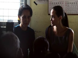 Angelina Jolie, Aung San Suu Kyi Meet Women Garment Workers in Myanmar Angelina Jolie, Aung San Suu Kyi Meet Women Garment Workers in Myanmar