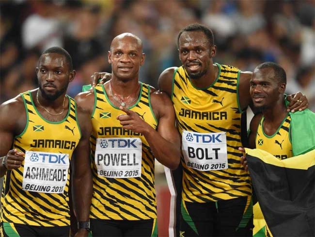 बोल्ट ने विश्व चैम्पियनशिप में जीता तीसरा गोल्ड मेडल