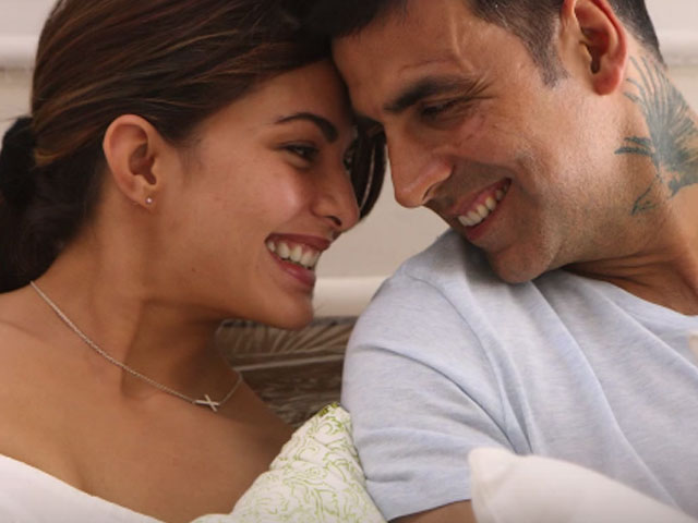 In New <i>Brothers</i> Poster, Akshay and Jacqueline Share a Moment