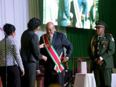 Suriname's Desi Bouterse Sworn in for Second Presidential Term