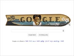 Google Celebrates Olympic Swimmer Duke Kahanamoku's Birth Anniversary With a Doodle